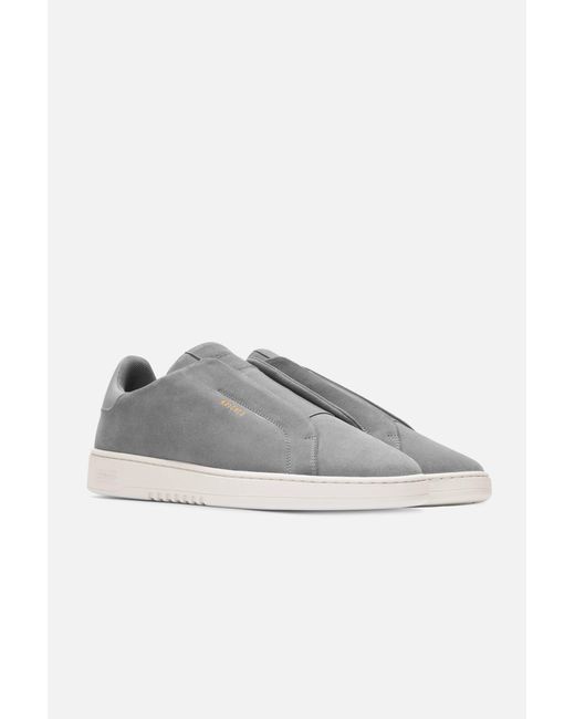 Axel Arigato Gray Dice Laceless Suede Low-top Trainers for men