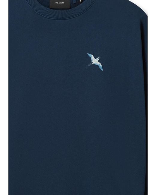 Axel Arigato Blue Bee Bird Sweatshirt for men