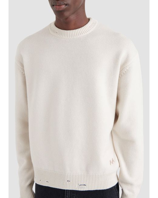Axel Arigato White Wes Sweater for men