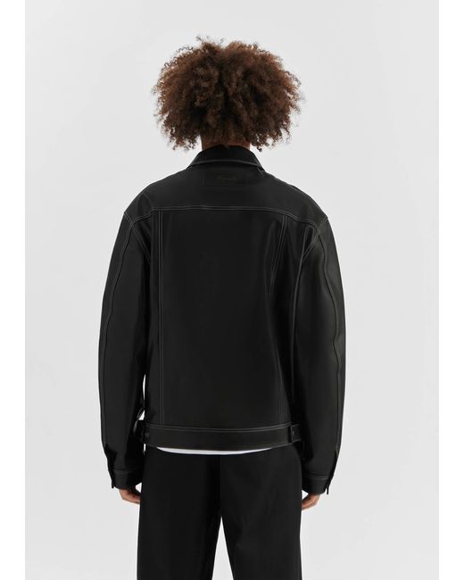 Axel Arigato Black Kai Leather Jacket for men