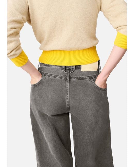 Axel Arigato Gray Invert Relaxed Jeans