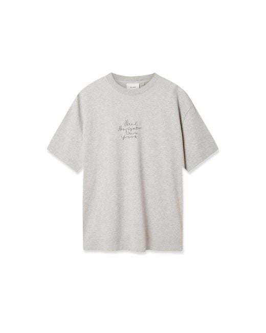 Axel Arigato White New York City T-Shirt for men