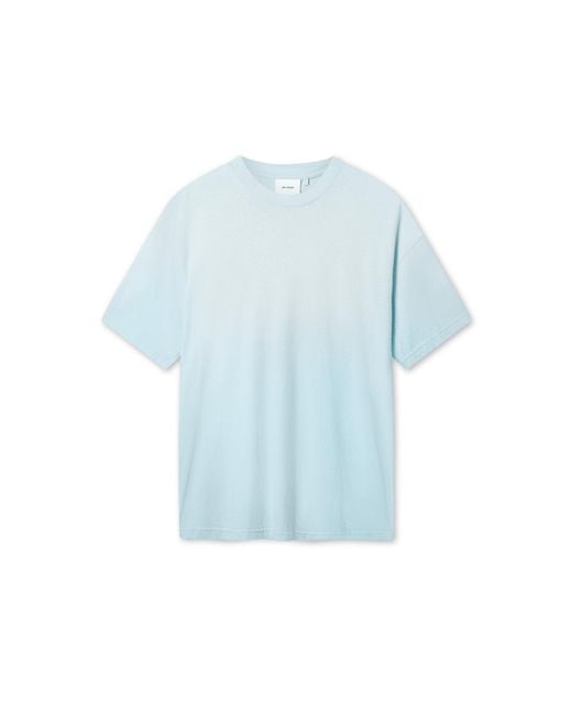 Axel Arigato Blue Bubble Reverse T-Shirt for men