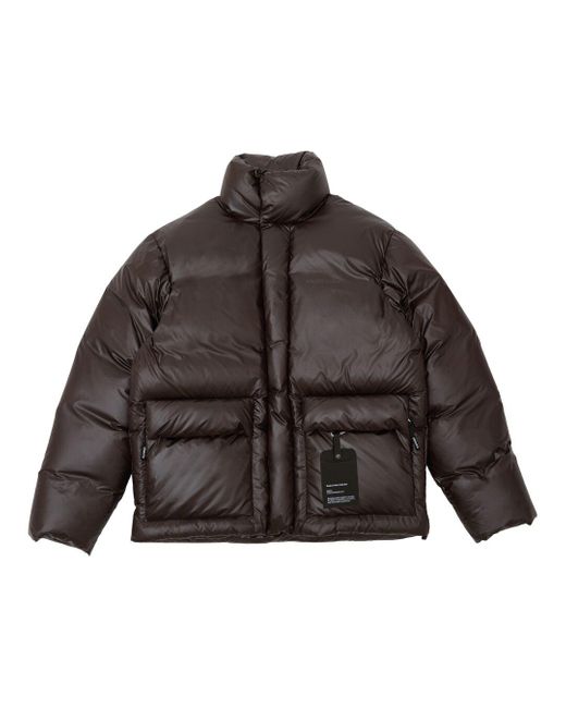 Axel Arigato Dune Down Jacket in Brown for Men | Lyst