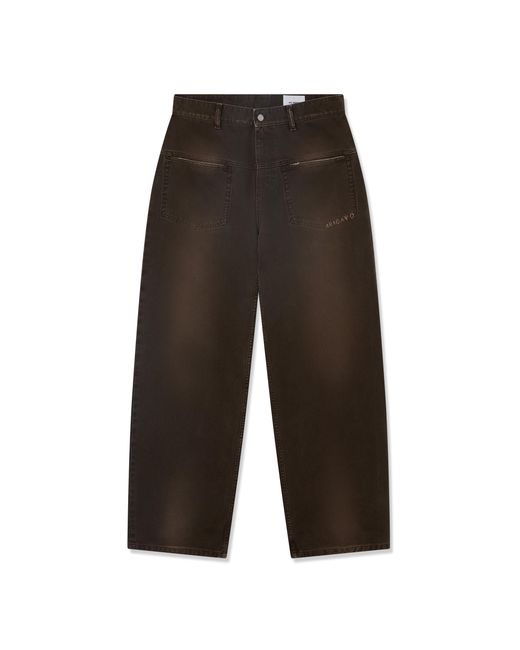 Axel Arigato White Invert Relaxed Jeans