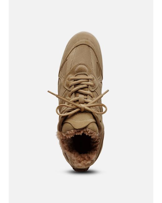Axel Arigato Black Slow Shearling Runner