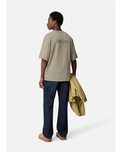 Axel Arigato Gray Hayden Reverse T-Shirt for men