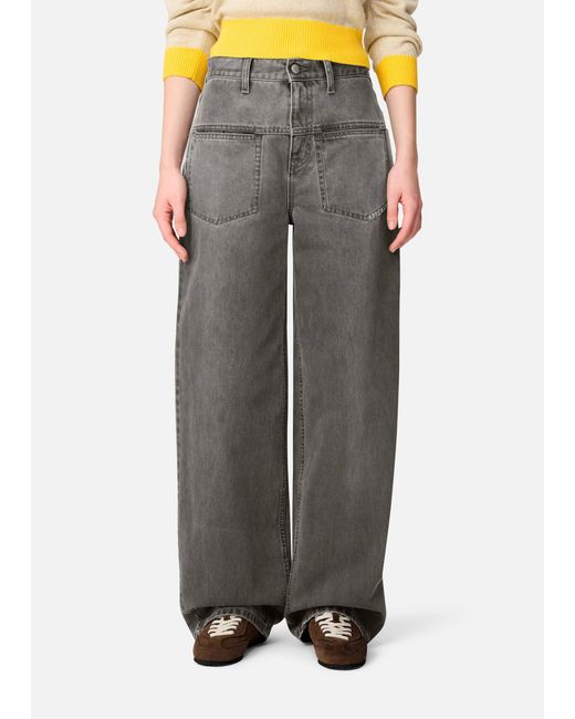 Axel Arigato Gray Invert Relaxed Jeans