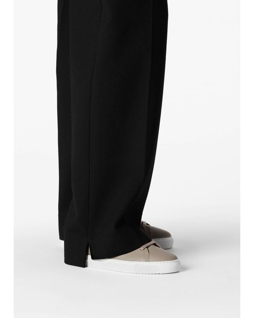 Axel Arigato Black Minimalist Clean 90 Leather Sneakers