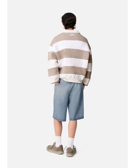 Axel Arigato Blue Invert Denim Shorts for men