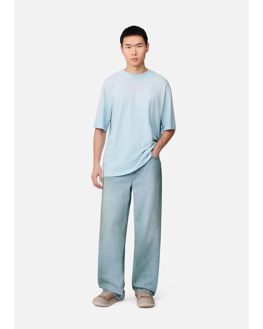 Axel Arigato Blue Bubble Reverse T-Shirt for men