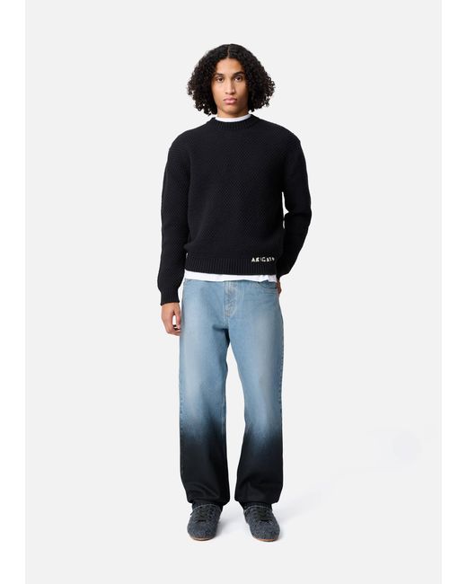 Axel Arigato Blue Zine Coated Jeans for men