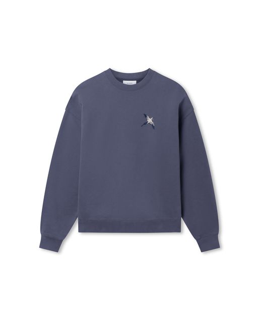 Axel Arigato Blue Micro Bee Bird Sweatshirt for men