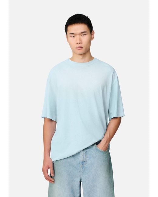 Axel Arigato Blue Bubble Reverse T-Shirt for men