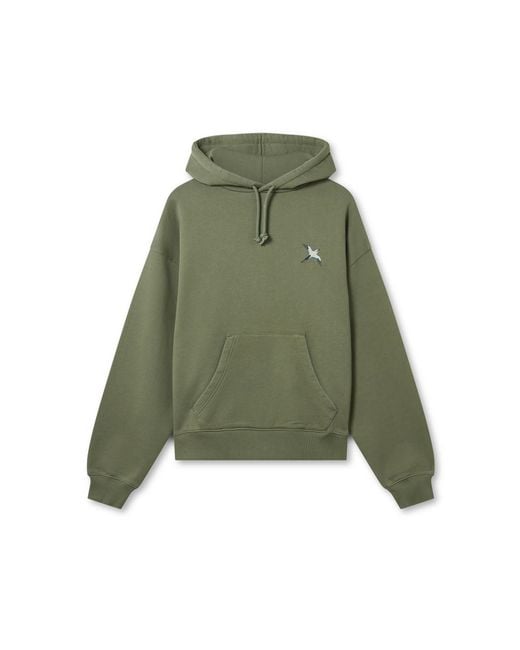 Axel Arigato Green Bee Bird Hoodie for men