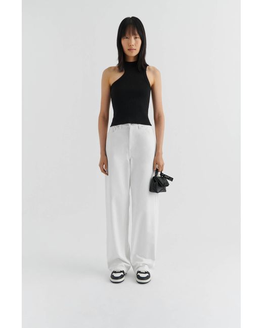 Axel Arigato White Script A Scoop Tank Top