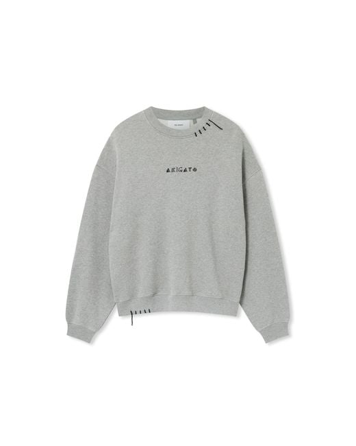 Axel Arigato Gray Loops Sweatshirt for men