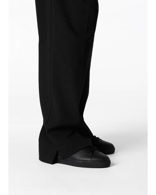Axel Arigato Black Croc-Effect Clean 90 Sneakers