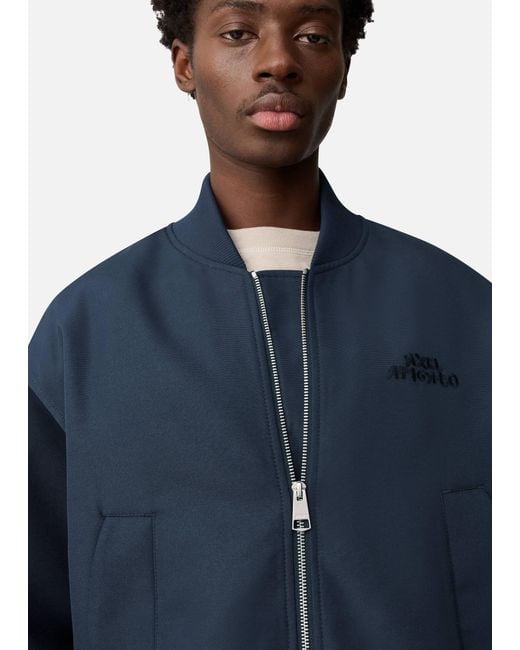 Axel Arigato Blue Archer Bomber Jacket for men