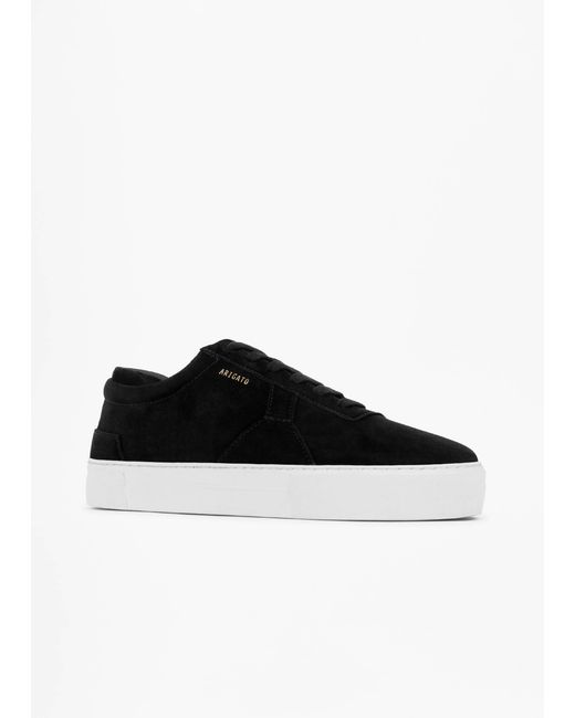 Axel Arigato Black Platform Suede