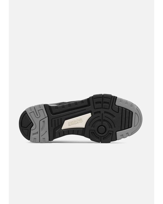 Axel Arigato Black Premium Leather Retro Sneakers for men
