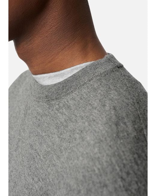 Axel Arigato Gray Distort Knitted T-Shirt for men