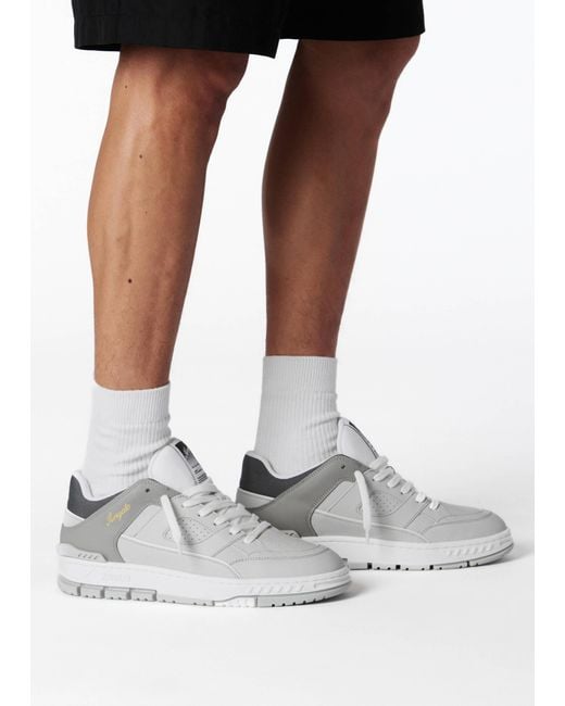Axel Arigato Black Handcrafted Paneled '90s Basketball Sneakers for men