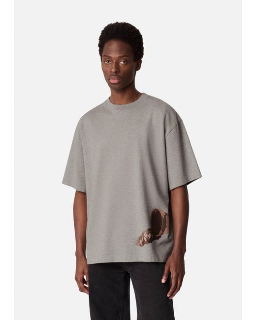 Axel Arigato Gray Fallen T-Shirt