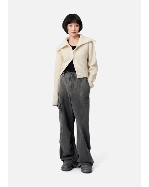 Axel Arigato White Celine Cardigan