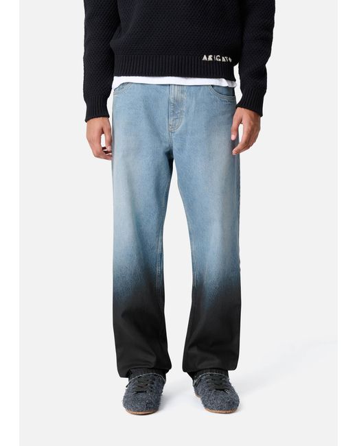 Axel Arigato Blue Zine Coated Jeans for men