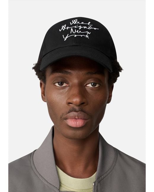Axel Arigato Black Scribble New York Cap