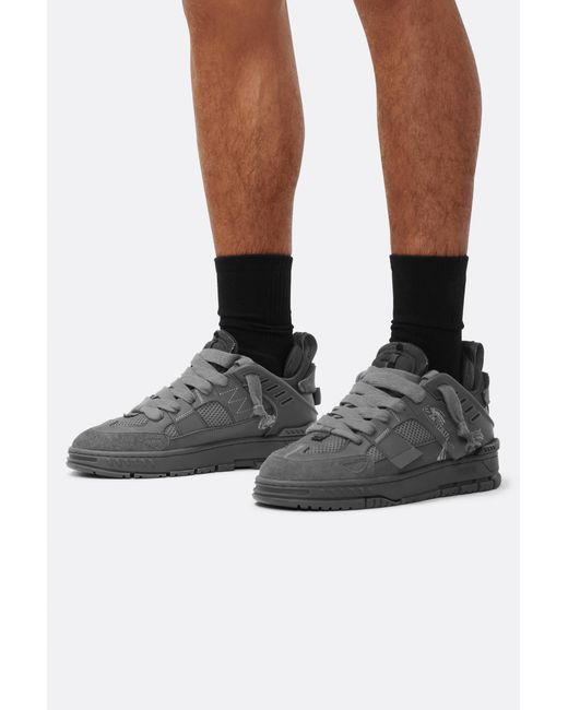 Axel Arigato Gray Area Patchwork Sneaker for men