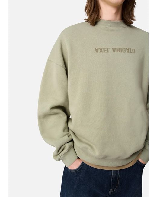 Axel Arigato Natural Distort Washed Sweatshirt for men