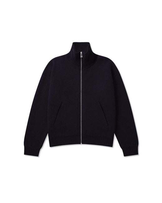 Axel Arigato Blue Core Zip-Up Sweater for men