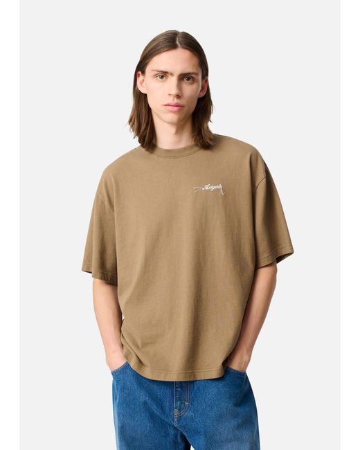 Axel Arigato Natural Honor Washed T-Shirt for men