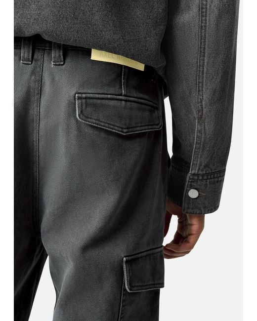 Axel Arigato Gray Abbot Cargo Trousers for men