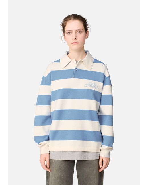 Axel Arigato Blue Rey Polo Sweater