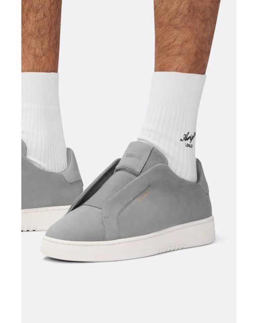 Axel Arigato Gray Dice Laceless Sneaker for men