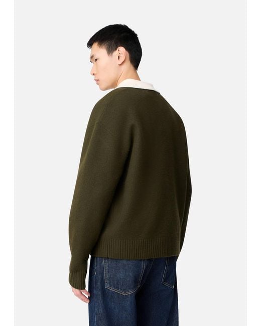 Axel Arigato Green Sonny Polo Sweater for men