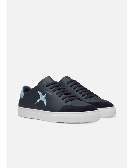 Axel Arigato Men's Blue Clean 90 B Bird Sneaker