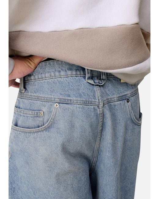 Axel Arigato Blue Invert Denim Shorts for men