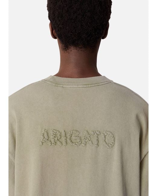 Axel Arigato Gray Hayden Reverse T-Shirt for men