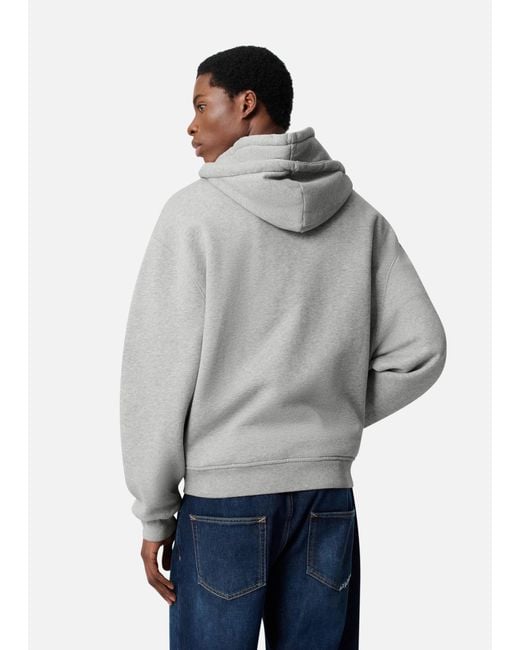 Axel Arigato Gray Trey Mélange Hoodie for men