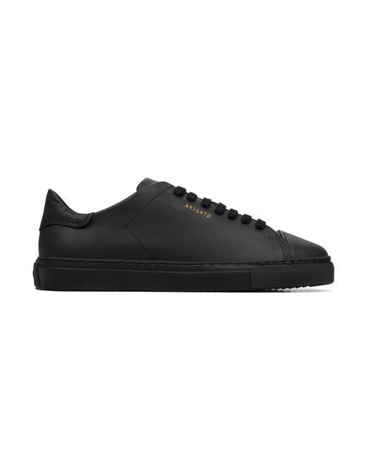 Axel Arigato Black Croc-Effect Clean 90 Sneakers