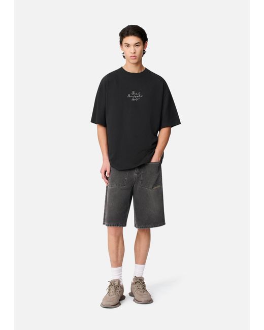 Axel Arigato Black Paris City T-Shirt for men