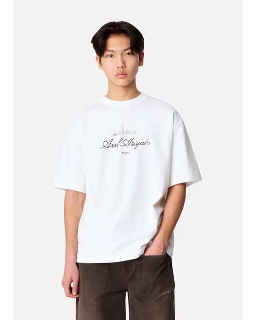 Axel Arigato White Paris Sky T-Shirt