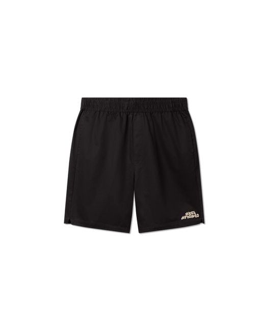 Axel Arigato Black Heath Shorts for men