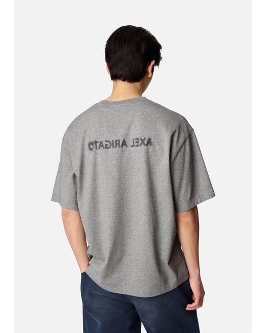 Axel Arigato Gray Baseline T-Shirt for men
