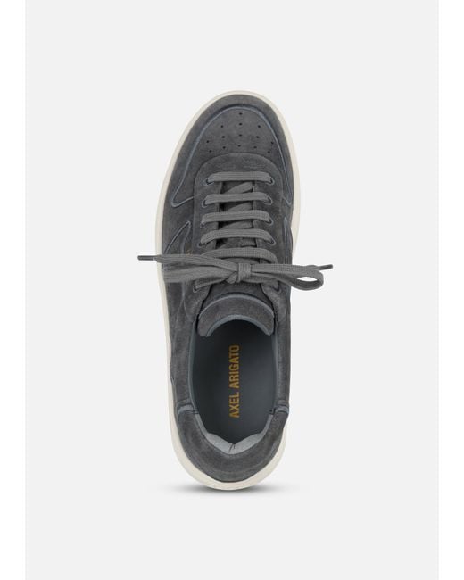 Axel Arigato Black Embroidered Suede Retro Orbit Sneakers for men