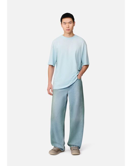 Axel Arigato Blue Spray Relaxed Jeans for men